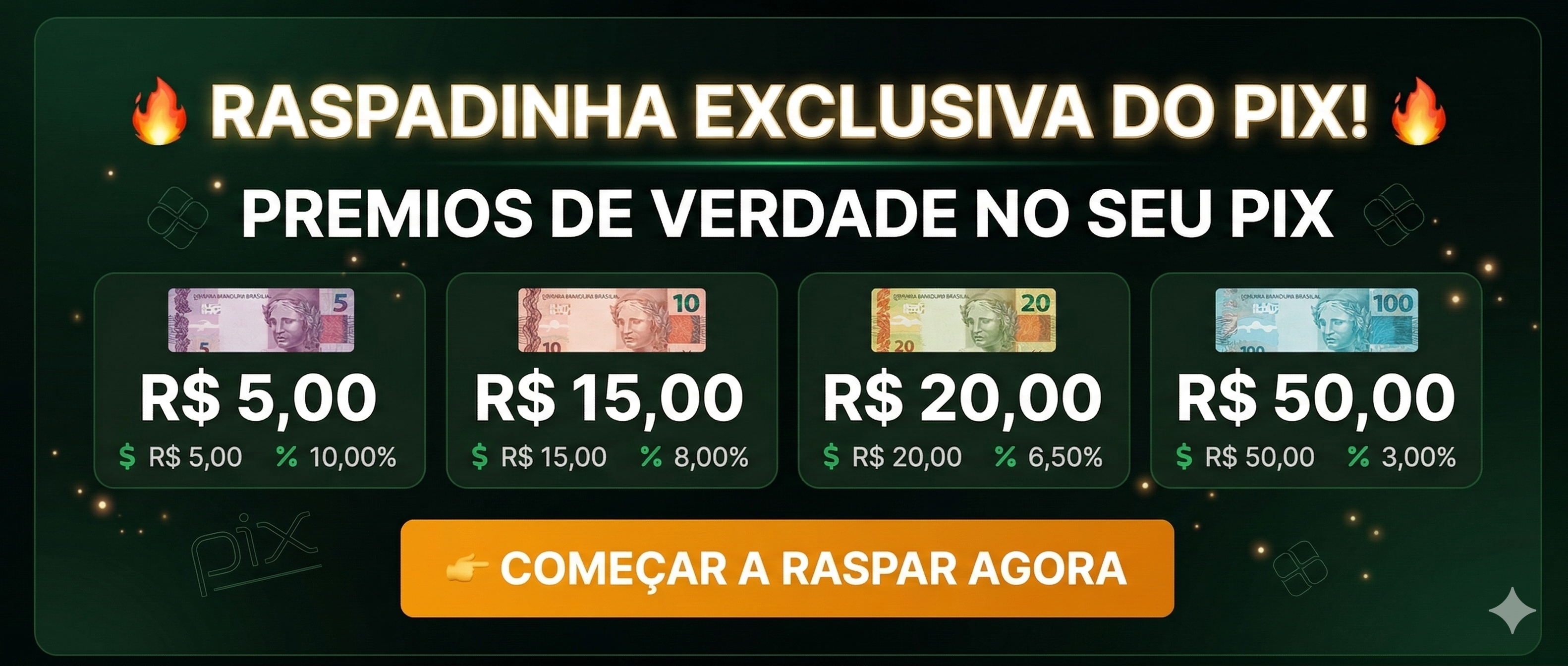 MEGA RASPADA BLACK 🖤💰 - R$10,00 - PRÊMIOS DE ATÉ R$50,00